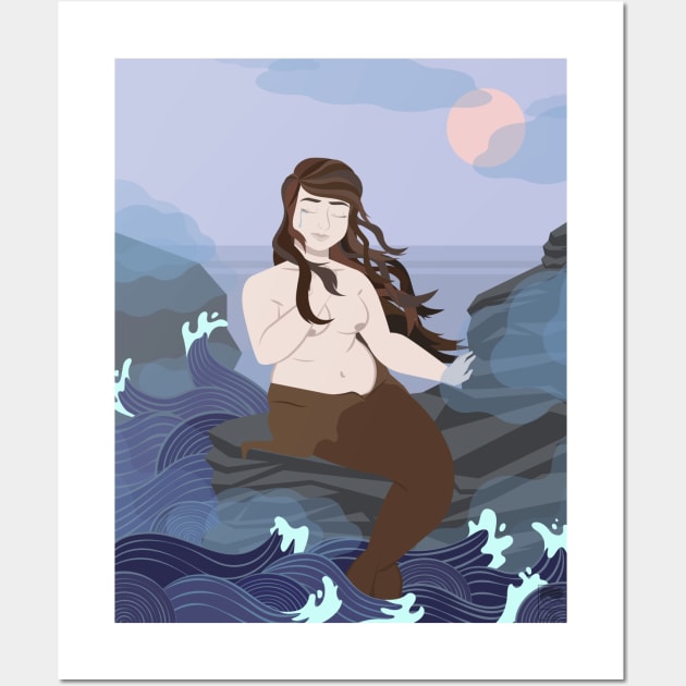 Selkie Wall Art by Blame_the_Artist